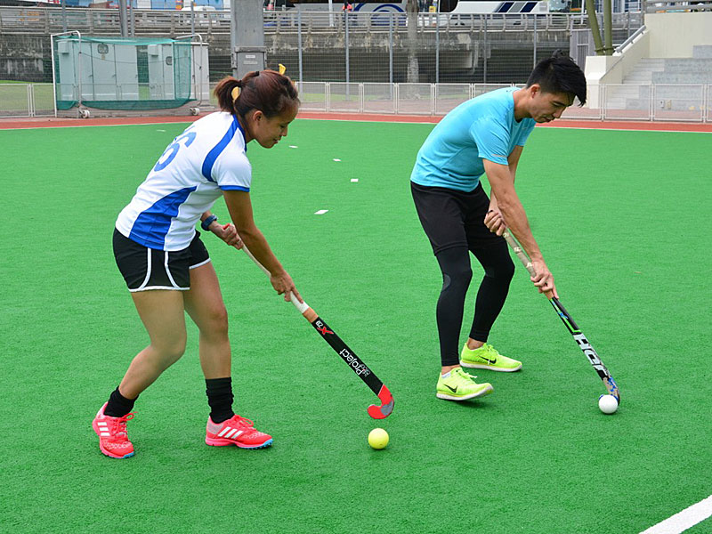 How to do the indian dribble in hockey